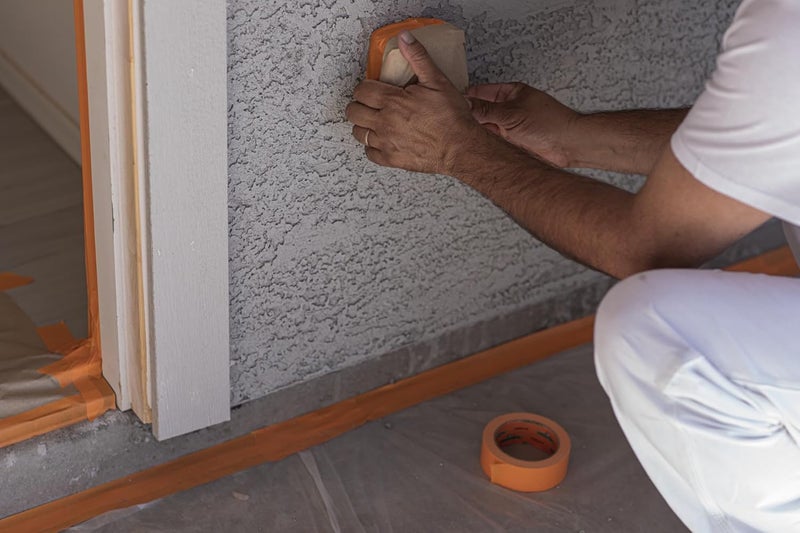 FrogTape شريط طلاء بروغريد برتقالي، بعرض 1 بوصة (0.94 بوصة × 60 ياردة)، لاصق عالي، شريط طلاء للتطبيقات الداخلية والخارجية، برتقالي، 6 لفات (105673) - Image 2